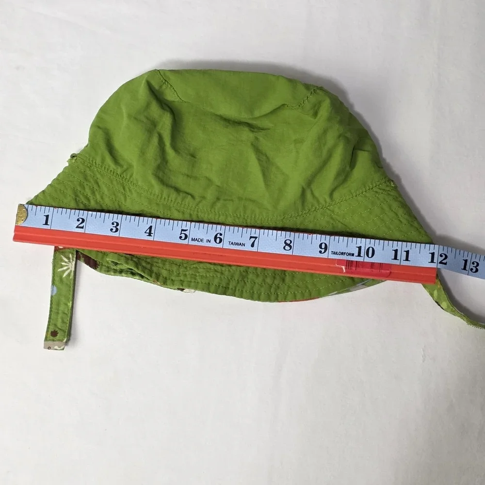 Patagonia Infant/toddler Sun Hat - Reversible - Green